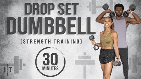 30 Minute Drop Set Dumbbell Workout Advanced Strength Training Youtube