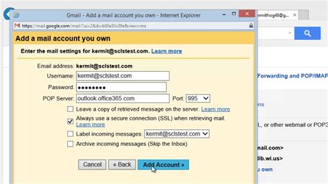Add Gmail To Microsoft Outlook 365 Drylpo