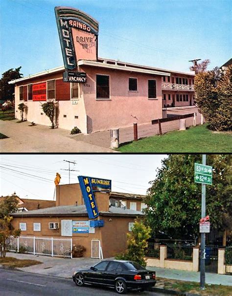 La Then And Now 8320 South Figueroa Street Bizarre Los Angeles Los