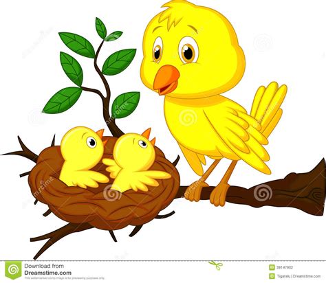 Bird Nest Cartoon Free Download On Clipartmag