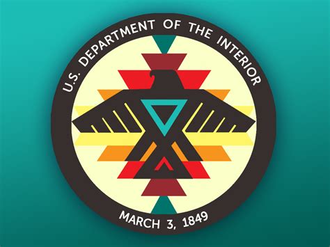 Logo For The Us Department Of The Interior By Logan Day On Dribbble