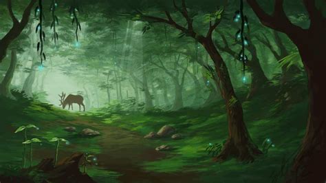 Forest Concept Art By Alrynnas Digital Art Fantasy Concept Art