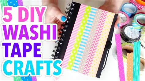 5 Easy Washi Tape Crafts Weekly Recap Hgtv Handmade Youtube