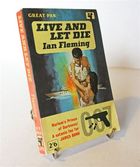 Ian fleming was an english author, journalist, and naval intelligence officer who had a net worth equal to $100 million at the time of his death in 1964 (adjusting for inflation). Live and Let Die, Ian Fleming Retro 1962 James Bond ...