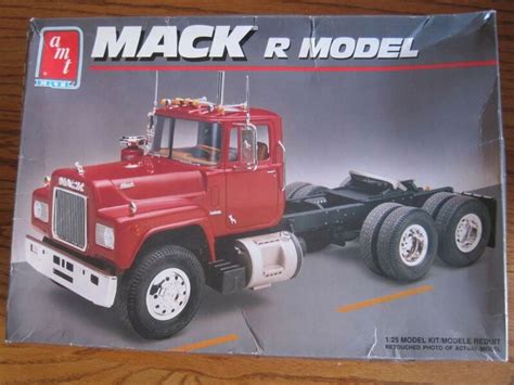 Ertl Mack R Model Semi Truck 125 Scale Complete Kit In Box Model