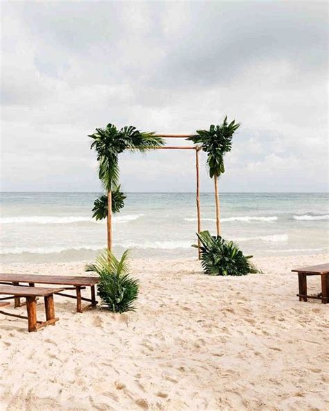 20 Stunning Beach Wedding Ceremony Ideas Backdrops Arches And Aisles