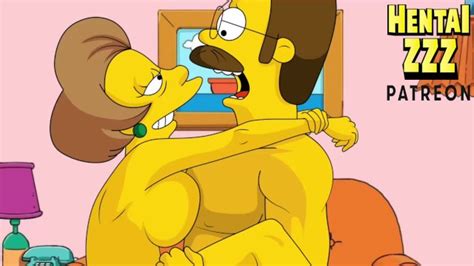 Flanders Fucks Ms Krabappel The Simpsons Xxx Mobile Porno Videos