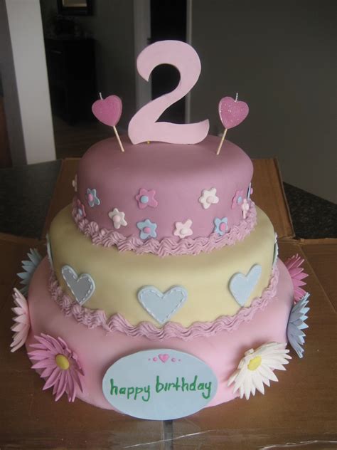 Mikiahs 2nd Birthday Cake Decorating Community Cakes We Bake
