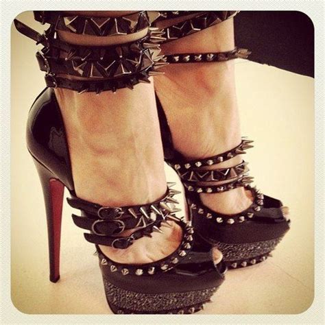 Now Those Are Some Goth Heels Goth Heels Gothic Shoes Heels