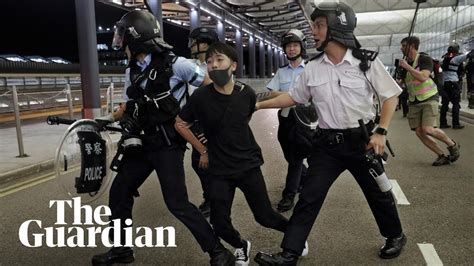 Vancouver protest videos and latest news articles; Hong Kong: airport protests descend into violence - YouTube