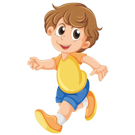Boy Cartoon Clipart Walking Clothing Child Transparent Clip Art