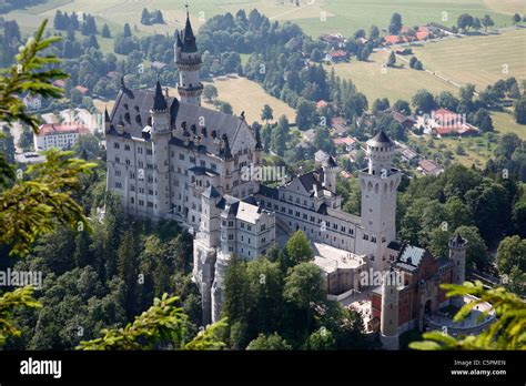 Schloss Neuschwanstein In Schwangau Bayern In Deutschland Ostallgäu