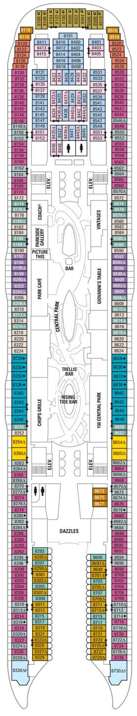 Allure Of The Seas Room Map Cruise Gallery