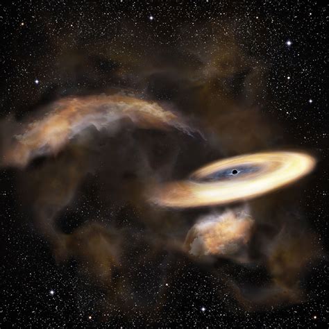 Astronomers Detect Hidden Black Hole Lurking At Galactic Center