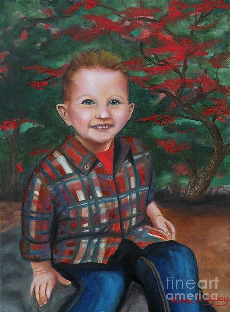 Big Brother Cameron Painting By Lora Duguay Pixels