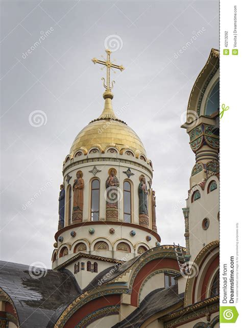 St Vladimir S Cathedral In Sochi Russia Stock Photo Image Of Ornate