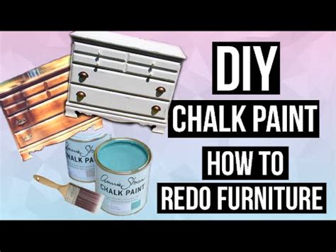 It is a premiere, registered brand and it is arguably the cadillac of furniture paints. DIY Chalk Paint & How to Paint and Distress Furniture ...