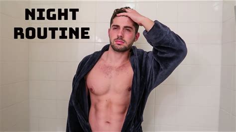 Shirtless Model Bruno Baba Shows His Night Routine Youtube