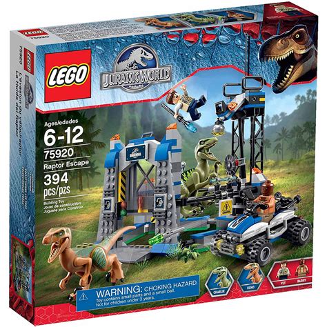 Lego Jurassic World Raptor Escape Play Set Walmart Com