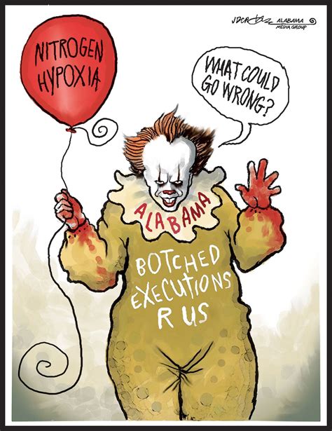 Jd Crowe Alabama Clowns Around With Nitrogen Hypoxia Execution What