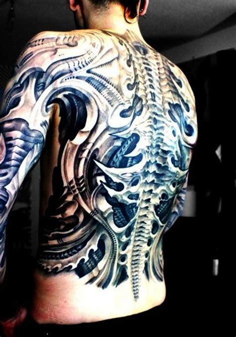 Bio Mechanical Tattoo Designs Examples Ink Tattoo Body Art Tattoos
