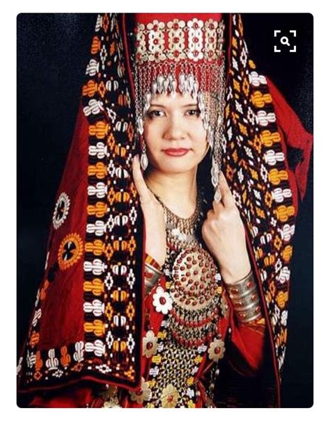 Turkmenistan Traditional Outfits Turkmen Costumes Around The World