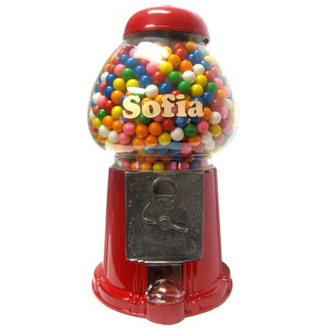 Personalized King Carousel Gumball Machine