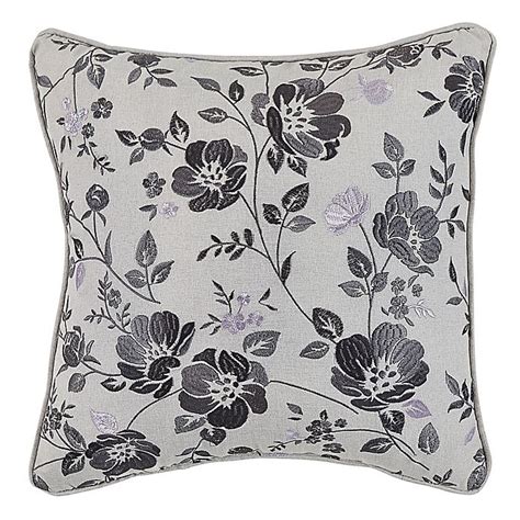 Croscill® Remi 16 Inch Square Throw Pillow In Grey Bed Bath And Beyond