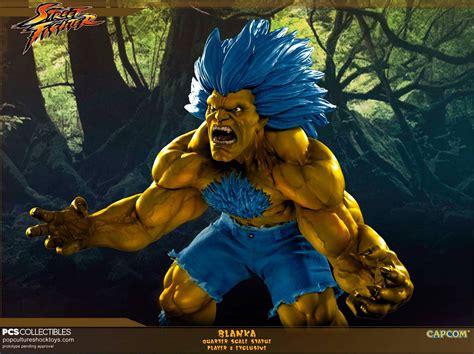 New Photos and Info For PCS Street Fighter Blanka Statue ...