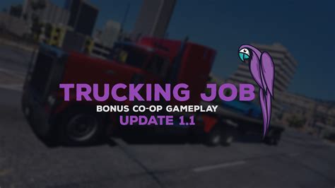 Trucking Job Co Op Functionality Esxqbcore Releases Cfxre