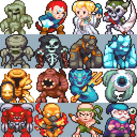 Pixel Art Character Ideas