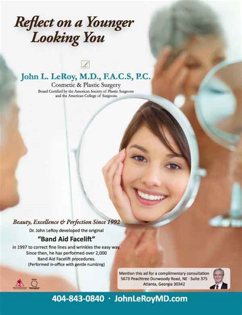 Dr John Leroys Cosmetic Surgery Treatments Featured In Atlanta Magazine