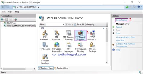 Install And Configure Ftp Server On Windows Server 2019 Computingforgeeks