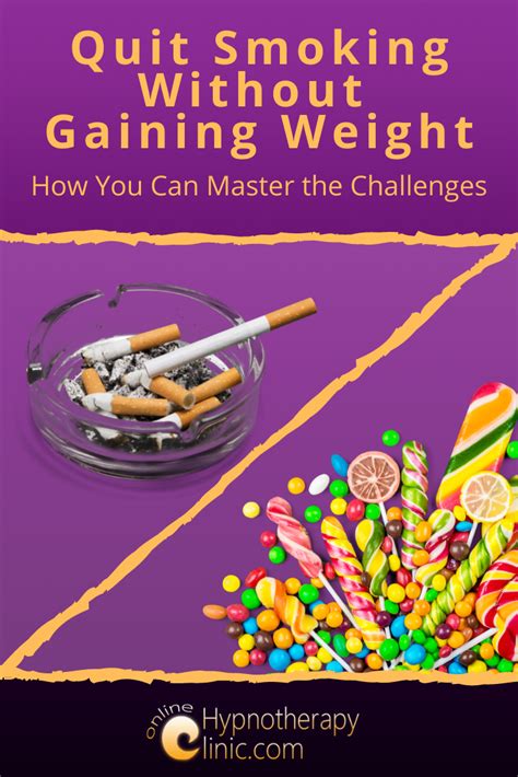 Quit Smoking Without Gaining Weight Yes You Can