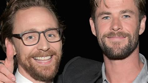 are chris hemsworth and tom hiddleston friends news colony