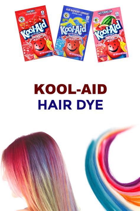Kool Aid Hair Dye Chart