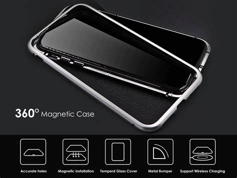 Luxury Magnetic Absorption Metal Case For Iphone Regulustlk