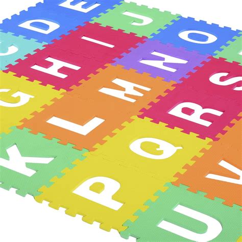 Tapete Puzzle Letras Abecedário A Z Para Crianças Borracha Eva 241