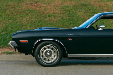 1970 Dodge Challenger Rt 440 6 Pack 4 Speed 1 Of 1 Black Black Car