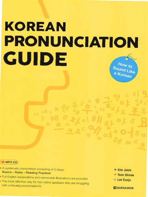 Korean Pronunciation Guide Pdf