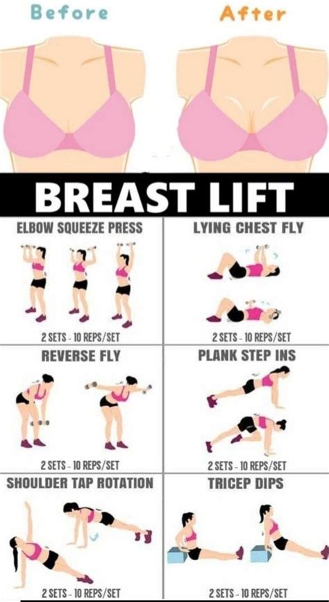 best breast lift workout challenge zawsa