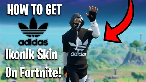 How To Get Adidas Ikonik Skin On Fortnite Tutorial Hxd Youtube