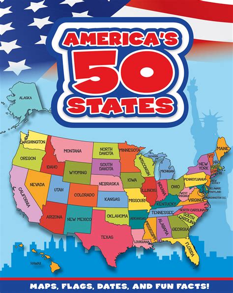 Americas 50 States Maps Flags Dates And Fun Facts By Flying Frog