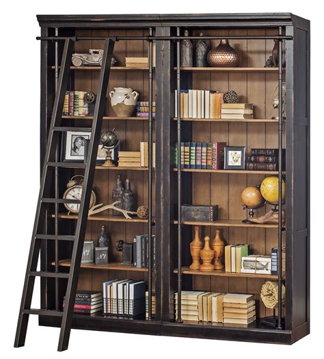 Martin Furniture Bookcase And Ladder Bookcase Wall Library