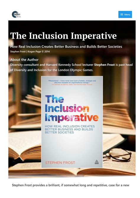Ppt The Inclusion Imperative Powerpoint Presentation Free Download