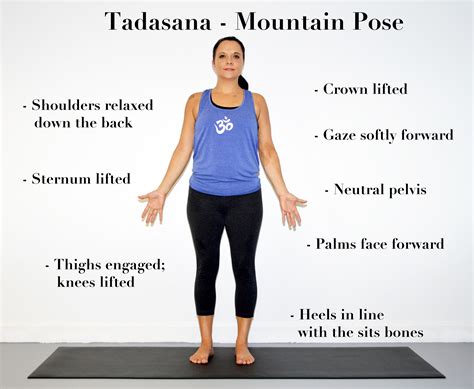 Mountain Pose In Yoga Yoga Pose