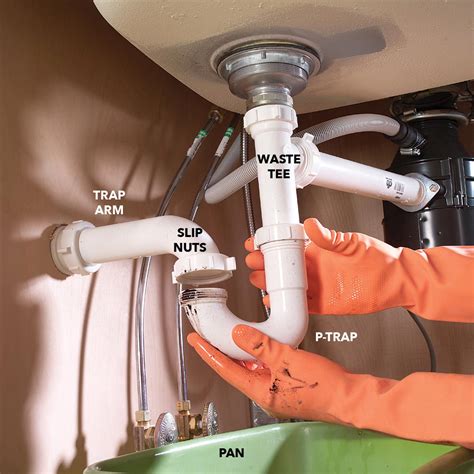 It's always one of the nuts below the sink connections. What to Do When Your Kitchen Sink Won't Drain