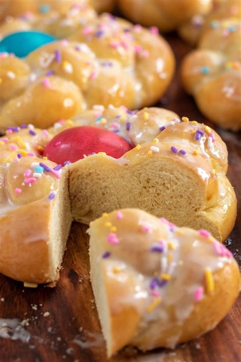 Down to the colorful sprinkles, this bread celebrates the breaking of the lenten fast. Traditional Sweet Italian Easter Bread - Wine a Little ...