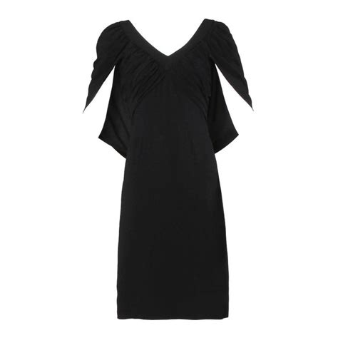 Don Loper 1940s Vintage Black Crepe Cocoon Cape Dress Evening Dresses Vintage Dresses Silk