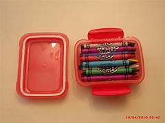 Dollar Tree Crayon Containers